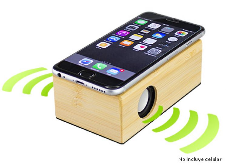 B90 - Parlante Inducci&oacute;n de Bamboo