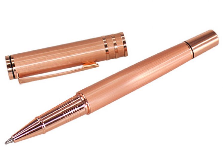 L110 - Roller Pen Met&aacute;lico Encobrizado