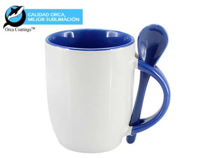 Y2 - Taz&oacute;n Cer&aacute;mico Sublimaci&oacute;n con Cuchara